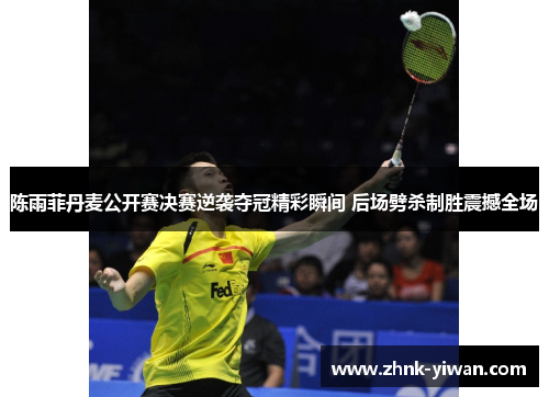 陈雨菲丹麦公开赛决赛逆袭夺冠精彩瞬间 后场劈杀制胜震撼全场